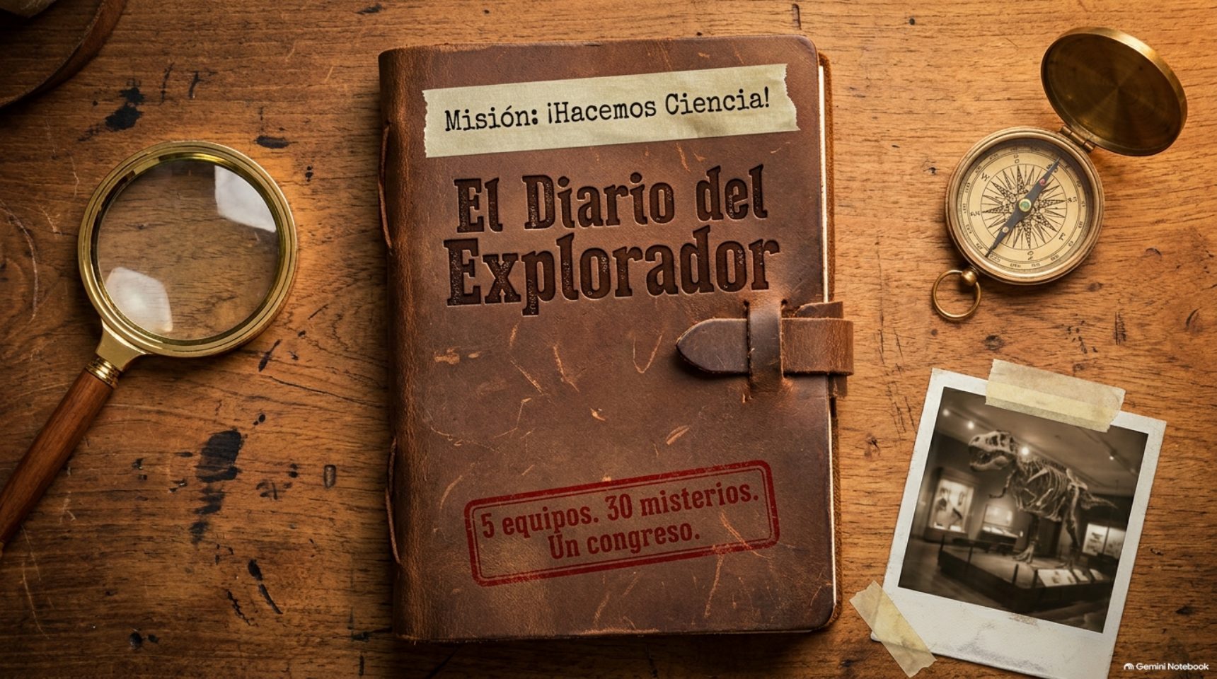 Portada de la presentación Misión Ciencia