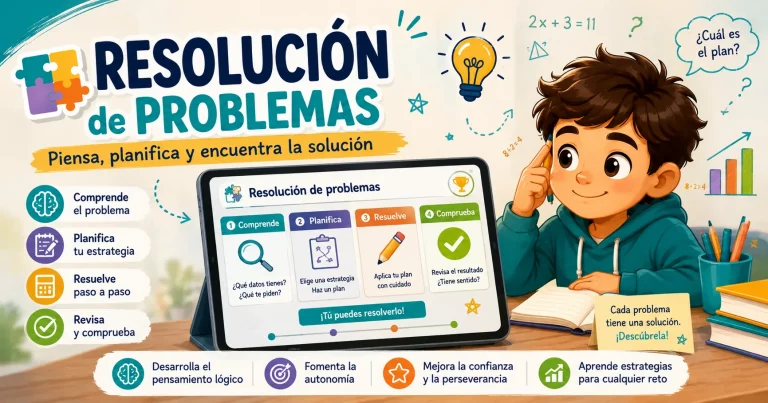 Resolución de problemas de Matemáticas: 1.º a 6.º de Primaria