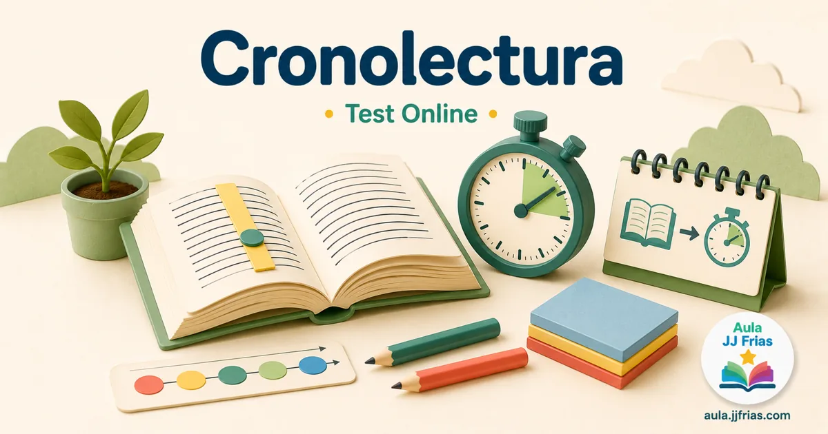 Cronolectura de 1.º a 6.º: fluidez y comprensión lectora
